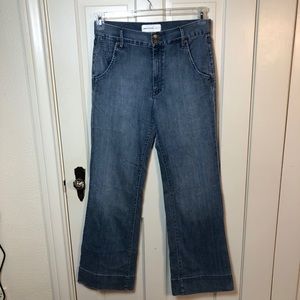 Paper Denim & Cloth High Rise Trouser Jeans Sz 31